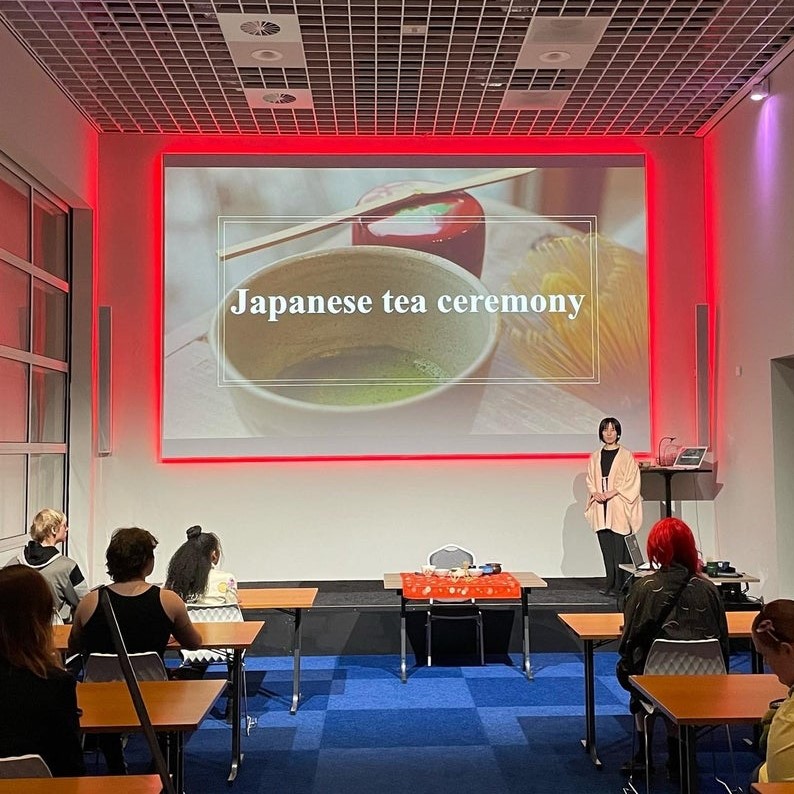 Japanese tea ceremony at the event