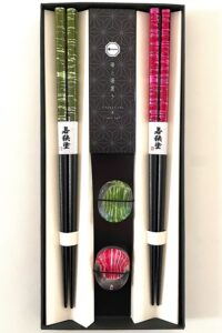 Traditional Japanese Craft Chopsticks Made of natural wood Urushi lacquerware